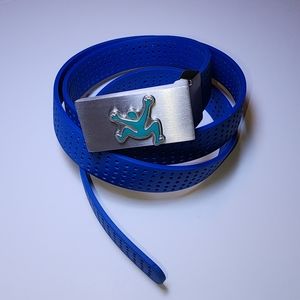 Clazic Perforated Silicone Belt